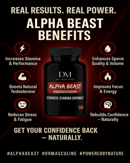 Alpha Beast- Your solution for Strength, Power & Supremacy